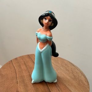 Disney Princess Jasmine Ceramic Figurine Aladdin Vintage Porcelain Statue Decor